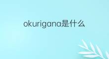 okurigana是什么意思 okurigana的中文翻译、读音、例句