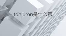 tanjuron是什么意思 tanjuron的中文翻译、读音、例句