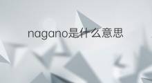 nagano是什么意思 nagano的中文翻译、读音、例句