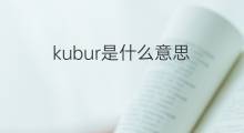 kubur是什么意思 kubur的翻译、读音、例句、中文解释