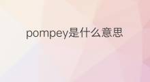 pompey是什么意思 pompey的中文翻译、读音、例句