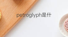 petroglyph是什么意思 petroglyph的中文翻译、读音、例句