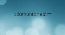 adamantane是什么意思 adamantane的中文翻译、读音、例句