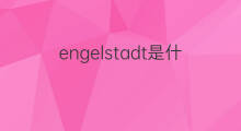 engelstadt是什么意思 engelstadt的中文翻译、读音、例句