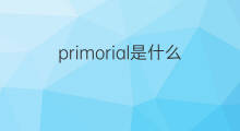 primorial是什么意思 primorial的翻译、读音、例句、中文解释