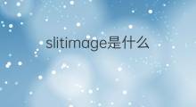 slitimage是什么意思 slitimage的中文翻译、读音、例句