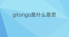 gitonga是什么意思 gitonga的中文翻译、读音、例句
