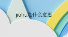 jiahu是什么意思 jiahu的中文翻译、读音、例句