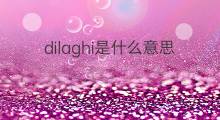 dilaghi是什么意思 dilaghi的中文翻译、读音、例句