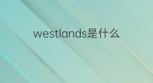 westlands是什么意思 westlands的中文翻译、读音、例句