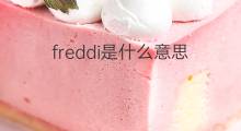 freddi是什么意思 freddi的中文翻译、读音、例句