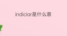 indiciar是什么意思 indiciar的中文翻译、读音、例句