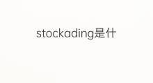 stockading是什么意思 stockading的中文翻译、读音、例句