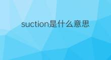 suction是什么意思 suction的中文翻译、读音、例句