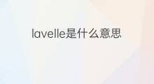 lavelle是什么意思 lavelle的中文翻译、读音、例句
