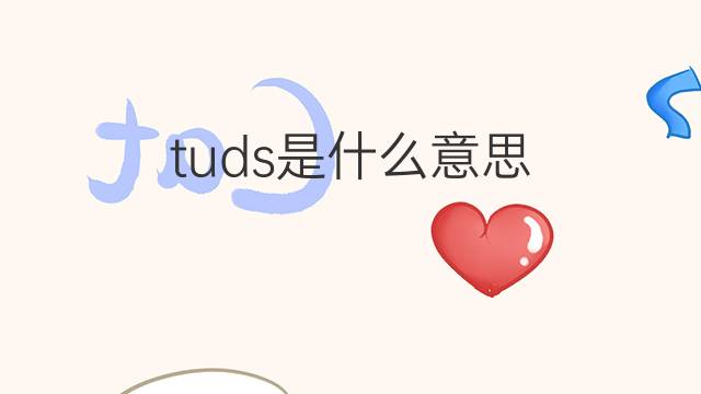 tuds是什么意思 tuds的中文翻译、读音、例句