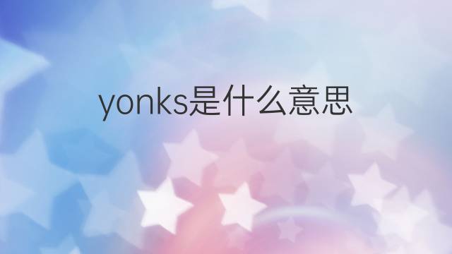 yonks是什么意思 yonks的中文翻译、读音、例句