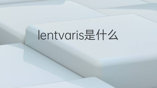 lentvaris是什么意思 lentvaris的中文翻译、读音、例句