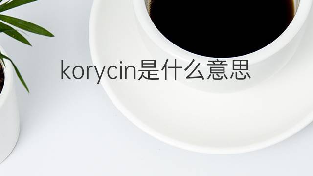 korycin是什么意思 korycin的翻译、读音、例句、中文解释