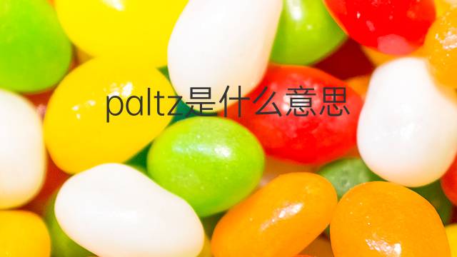 paltz是什么意思 英文名paltz的翻译、发音、来源