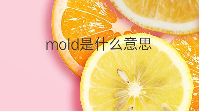 mold是什么意思 mold的中文翻译、读音、例句