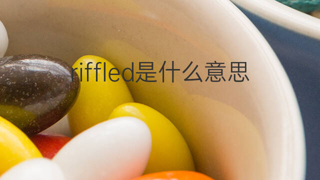 riffled是什么意思 riffled的中文翻译、读音、例句