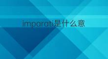 imparati是什么意思 imparati的中文翻译、读音、例句