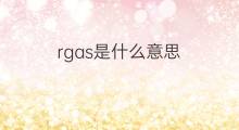 rgas是什么意思 rgas的中文翻译、读音、例句