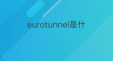 eurotunnel是什么意思 eurotunnel的中文翻译、读音、例句