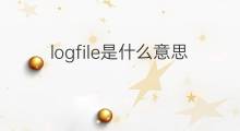 logfile是什么意思 logfile的中文翻译、读音、例句