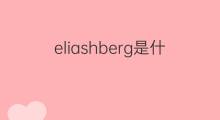 eliashberg是什么意思 eliashberg的中文翻译、读音、例句
