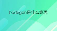 bodegon是什么意思 bodegon的中文翻译、读音、例句