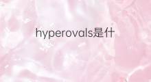 hyperovals是什么意思 hyperovals的中文翻译、读音、例句