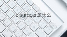 disgracer是什么意思 disgracer的中文翻译、读音、例句