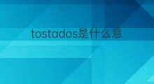 tostados是什么意思 tostados的中文翻译、读音、例句