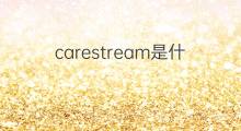 carestream是什么意思 carestream的中文翻译、读音、例句