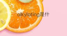 alkylating是什么意思 alkylating的中文翻译、读音、例句