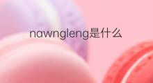 nawngleng是什么意思 nawngleng的中文翻译、读音、例句
