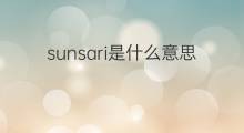 sunsari是什么意思 sunsari的中文翻译、读音、例句