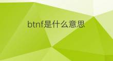 btnf是什么意思 btnf的中文翻译、读音、例句