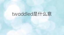 twaddled是什么意思 twaddled的中文翻译、读音、例句