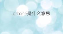 ottone是什么意思 ottone的中文翻译、读音、例句
