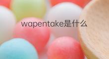 wapentake是什么意思 wapentake的中文翻译、读音、例句