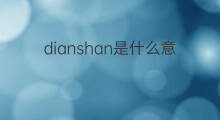 dianshan是什么意思 dianshan的中文翻译、读音、例句