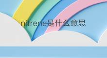 nitrene是什么意思 nitrene的中文翻译、读音、例句