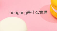 hougang是什么意思 hougang的中文翻译、读音、例句