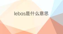lebas是什么意思 英文名lebas的翻译、发音、来源