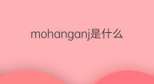 mohanganj是什么意思 mohanganj的中文翻译、读音、例句