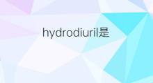hydrodiuril是什么意思 hydrodiuril的中文翻译、读音、例句