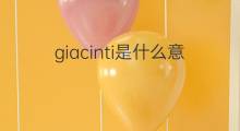 giacinti是什么意思 giacinti的中文翻译、读音、例句